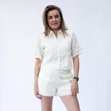 Lofty Manner - Short Candice - Mini-rok - Wit - Dessin