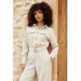 Lofty Manner - Jumpsuit - Beige - 100% Polyester