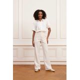 Lofty Manner - Straight High Waist Broek - Ecru