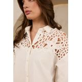 Lofty Manner - Blouse Anissa Qh06 - Wit - Dames