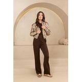 Lofty Manner - Jacket Noor Qh402 - Donkerbruin - Dames