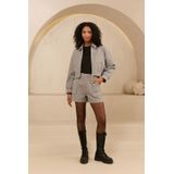 Lofty Manner - Blazer QI302 - Grijs - Dames