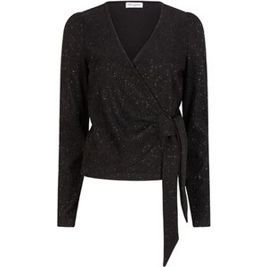 Lofty Manner Blouse Top Nyssa Qk400 600 Black Dames Maat - XS