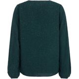 Lofty Manner - Blouse Madison - Groen - Met Lurexdetails
