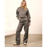 Lofty Manner - Jasje - Blauw - Dames - Klassieke Kraag - Lange Mouwen