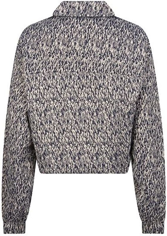 Lofty Manner - Jasje - Blauw - Dames - Klassieke Kraag - Lange Mouwen