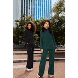 Lofty Manner - Trouser - Zwart - Model Qj33 600 Black - Dames