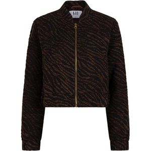 Lofty Manner Jas Jacket Loisa Ql303 200 Brown Dames Maat - XS