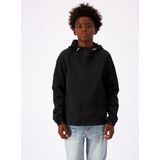 Black bananas windbreaker in de kleur zwart.