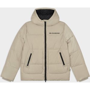 Black Bananas - Block Puffer - Winterjas - Sand - Hoog - Capuchon