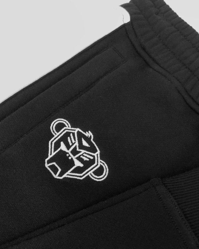 Sportbroek - Zwart - Polyester/Katoen - Elastische Tailleband