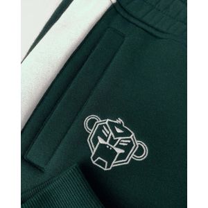 Sportbroek - Zwart - 51% Polyester 49% Katoen - Elastische Tailleband