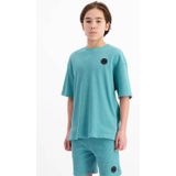 T-shirt - Zwaargewicht - Wafelweefsel - Ademend - Ronde Hals - Relaxte Pasvorm