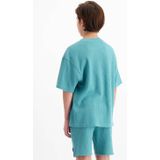 T-shirt - Zwaargewicht - Wafelweefsel - Ademend - Ronde Hals - Relaxte Pasvorm