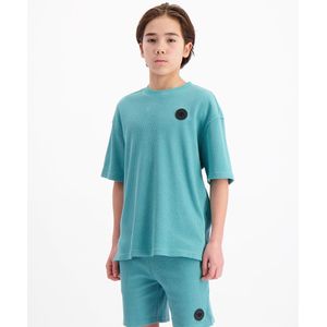 T-shirt - Zwaargewicht - Wafelweefsel - Ademend - Ronde Hals - Relaxte Pasvorm