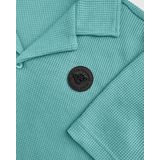 BLACK BANANAS - Overhemd - Aquablauw - 75% Polyester 25% Katoen