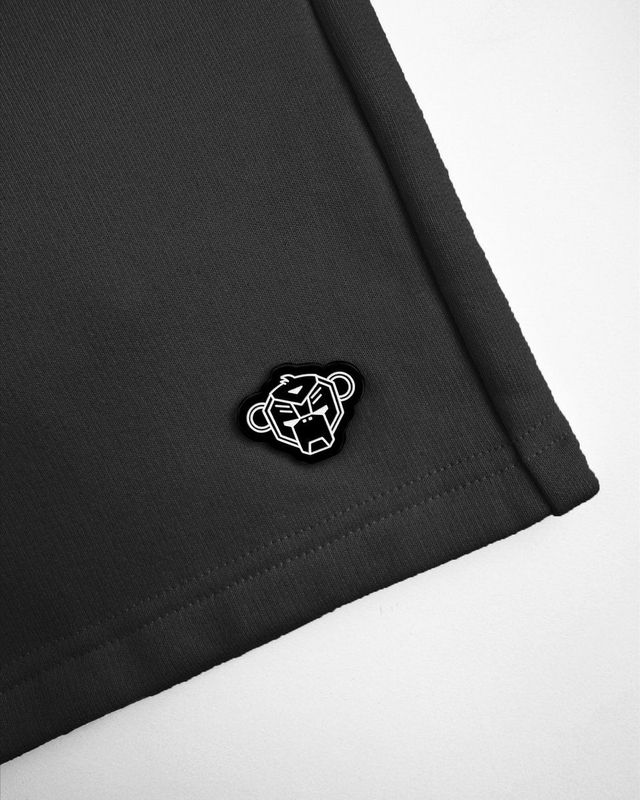 Sportbroek - Zwart - Katoen/Polyester - Normale Pasvorm