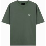 T-Shirt - Zwart - Katoen - Ronde Hals Korte Mouwen