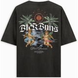 Black Bananas - Oversized T-shirt - Zwart - 100% Katoen