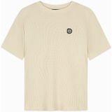 Black Bananas - Monogram Waffle - T-shirt - Zwart