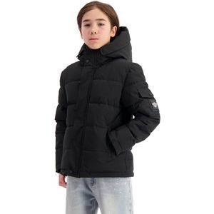 Black Bananas - Plate Jas - Zwart - Winterjas - Polyester