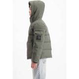 KIDS PLATE JACKET - Geïsoleerde Jas - 100% Polyester - Normale Pasvorm - Hoge Kraag met Capuchon