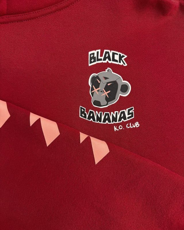 KIDS KO CLUB - Hoodie - Oversized - Zwart - BLCK BNNS-logoprint