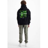 Hoodie - Oversized - BLCK BNNS - Met Convoy-afbeelding op de borst - Kangoeroezak