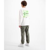 KIDS ACTION FIGURE - T-shirt - Oversized - Ronde Hals - BLCK BNNS-logo - Blauwe Afbeelding