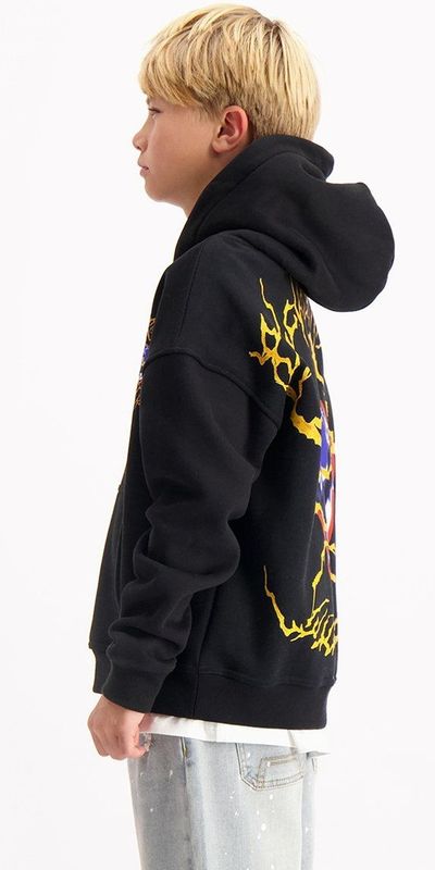 KIDS - Electric Convoy - Hoodie - Relaxed Fit - Bliksemschichtframe