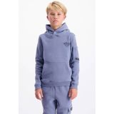 Pullovers - Hoodie - KIDS PLATE - Normale Pasvorm - Geborduurd Konvooi - Kangoeroezak