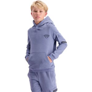 Pullovers - Hoodie - KIDS PLATE - Normale Pasvorm - Geborduurd Konvooi - Kangoeroezak