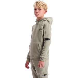 Kids Plate Hoodie - Pullover - Normale Pasvorm - Geborduurd Konvooi - Kangoeroezak