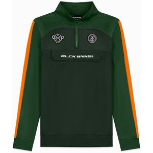 Black Bananas Kids - Trill Top - Groen - Polyester - Streetwear