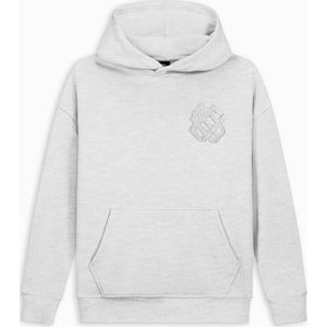 Hoodie - Oversized - Tonaal Geborduurd BLCK BNNS Monogramlogo