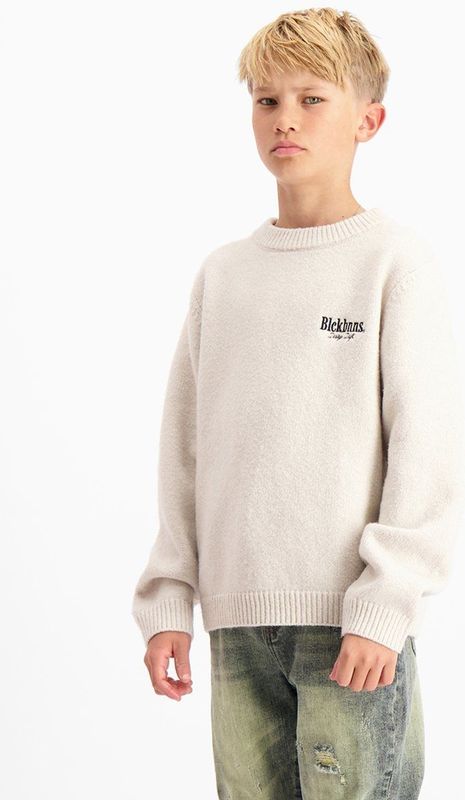 Gebreide Trui - Zacht - Relaxte Pasvorm - Blckbnns Scriptlogo