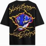 BLACK BANANAS - T-shirt - Zwart - Korte Mouwen - Backprint