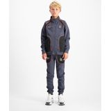 KIDS - Tear Trackpants - Broek - 100% Polyester - Normale Pasvorm - Tweekleurig Paneelontwerp