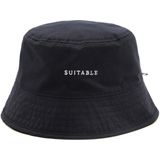 Suitable Reversible Bucket Hat Donkerblauw (navy) Oranje - Maat - Heren