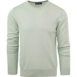 Suitable Respect Oinix Pullover O-Hals Lichtgroen - Heren - Pullovers