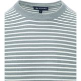 Suitable Respect Trui Otto Groen Streep - Maat XL - Heren - Sweater