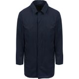 Suitable - Regenjas - Navy - Katoen/Polyester - Wind- en Waterafstotend