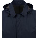 Suitable - Regenjas - Navy - Katoen/Polyester - Wind- en Waterafstotend