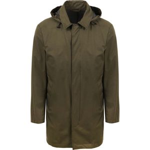 Suitable Regenjas Donkergroen - Mantels & coats