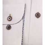 Suitable - Overhemd - Beige - Twill - Formeel