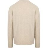 William Lockie - Trui - Beige - Lamswol - Regular-fit