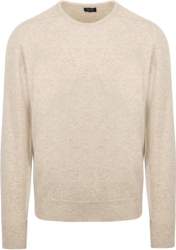 William Lockie - Trui - Beige - Lamswol - Regular-fit