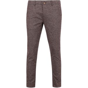 Suitable Chino broek Pico Ruiten Bruin - Maat 56 - Heren - Mannen broeken