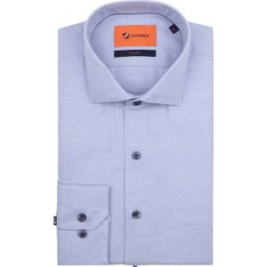 Suitable Overhemd Widespread Flanel Lichtblauw