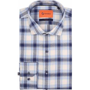 Suitable - Overhemd - Blauw - Widespread - Casual Shirt